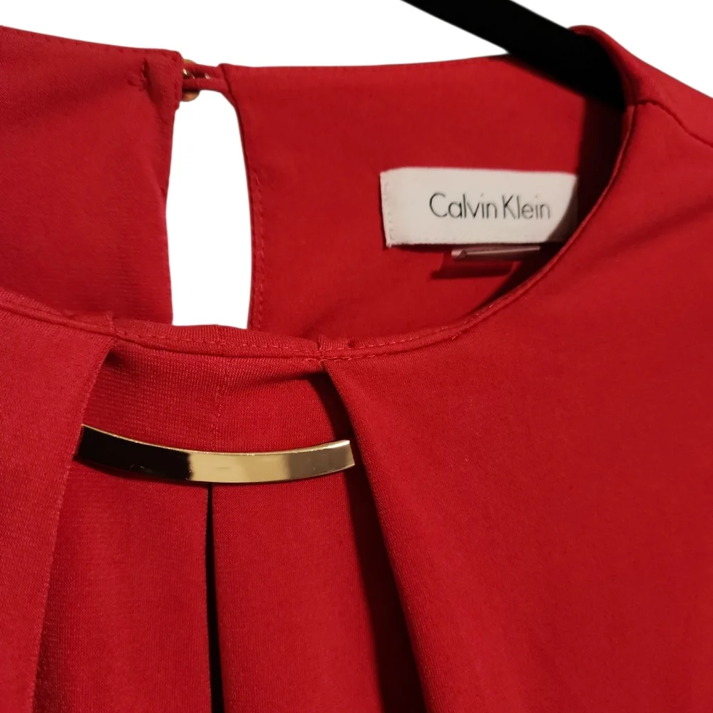 Women's Calvin Klein Top in Rose Pink size XS - Picture 2 of 4